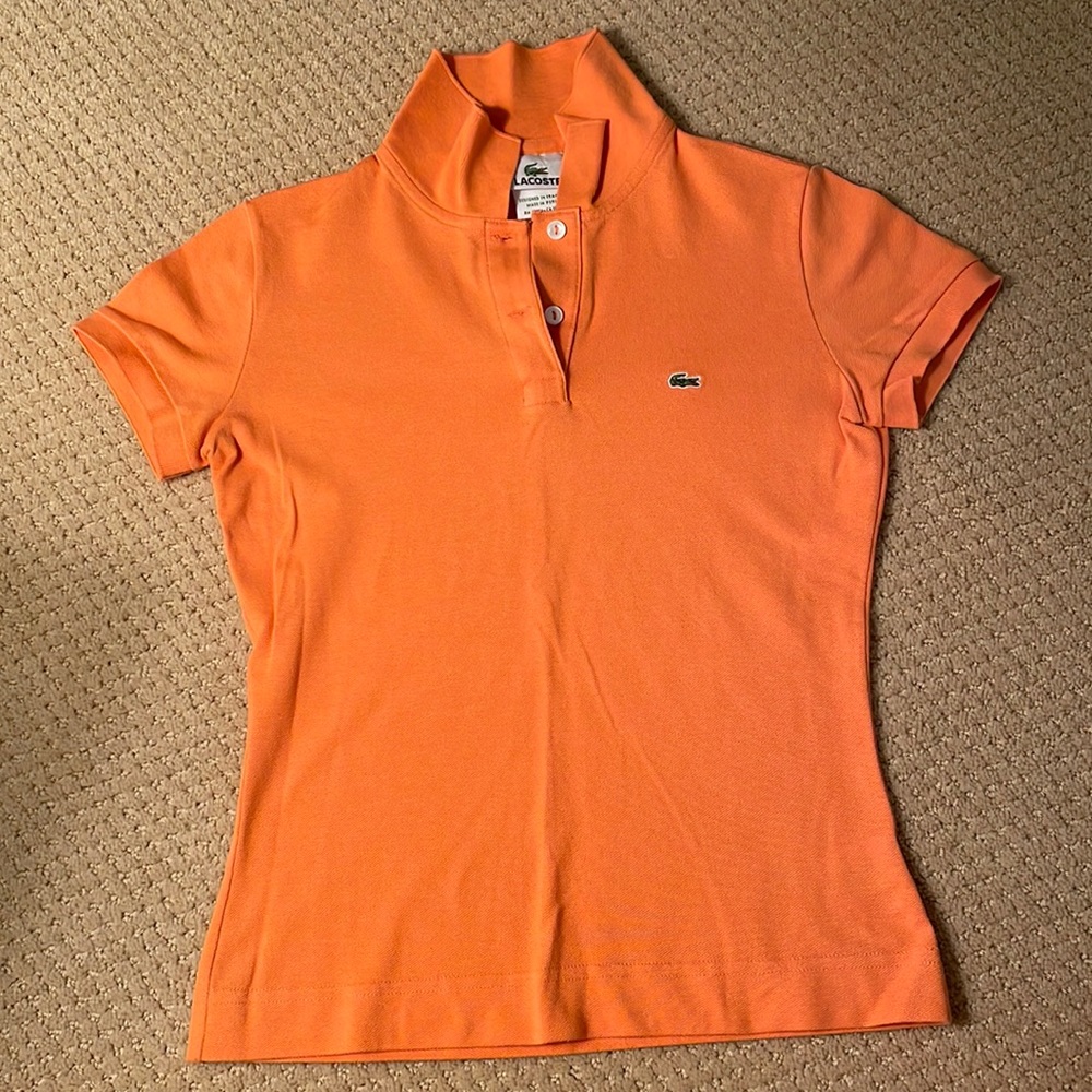 Lacoste slim fit polo size 36